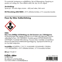 KALLAVFETTNING SPRAY FIXOR 1L