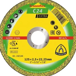 KAPSKIVA C24EX EXTRA RAKT NAV 125X2,5X22,23MM