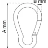 KARBINHAKE 245 EFZ 80X8MM
