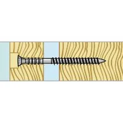 KARMSKRUV L BORRSPETS FZB 6X100 100ST