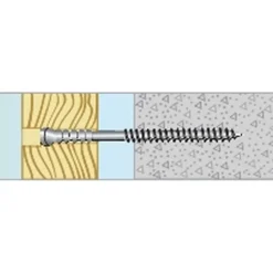KARMSKRUV L8 VASS SPETS FZB 6X90 50ST