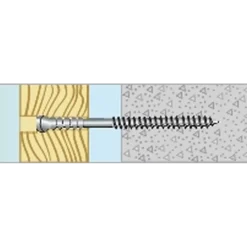 KARMSKRUV L8 VASS SPETS FZB 6X90 50ST