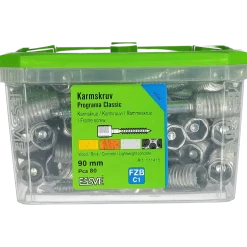 KARMSKRUV PROGRAMA CLASSIC 90MM 80ST
