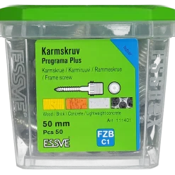 KARMSKRUV PROGRAMA PLUS 50MM 50ST