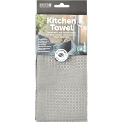 KÖKSHANDDUKMICROFIBER GRÅ 40X60CM