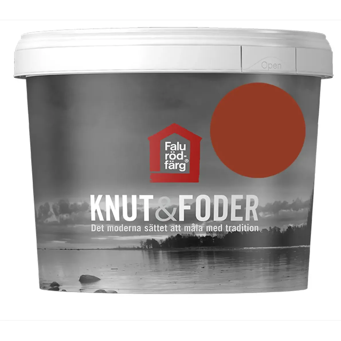 KNUT&FODER LJUSRÖD 1L