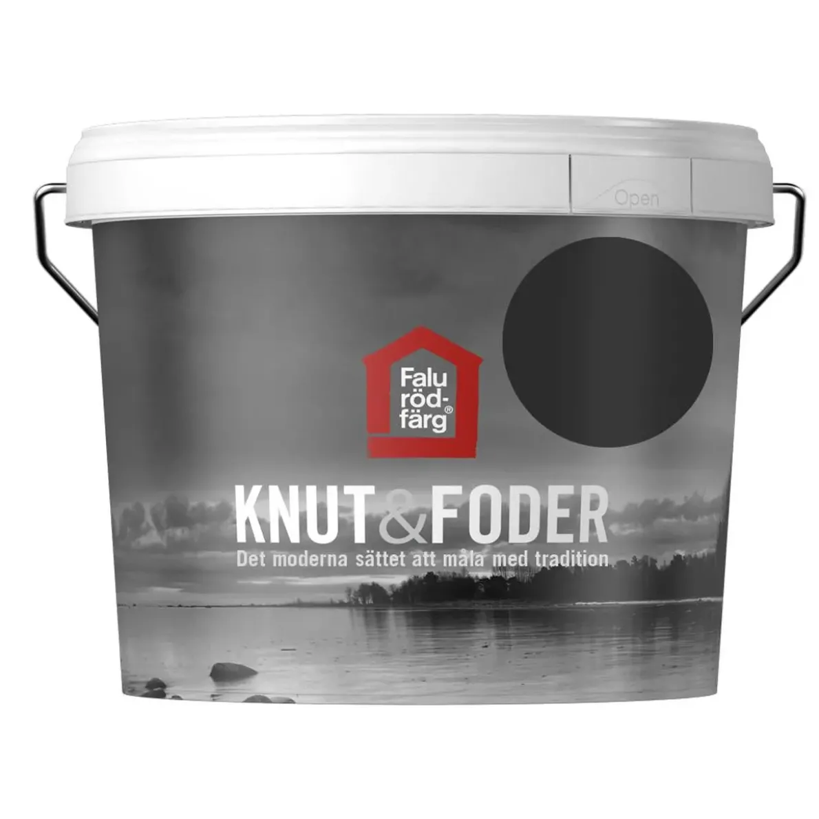 KNUT&FODER SVART 3L