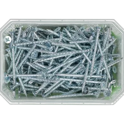 KOMBISKRUV FÖR TRÄ/STÅLREGEL PH2 FÖRZINKAD 3,9X55 200ST