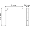KONSOL 198 VIT 140MM