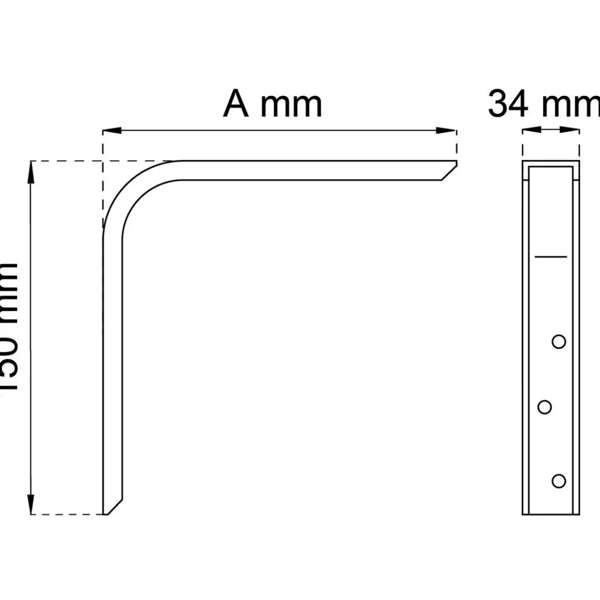 KONSOL 198 VIT 120MM