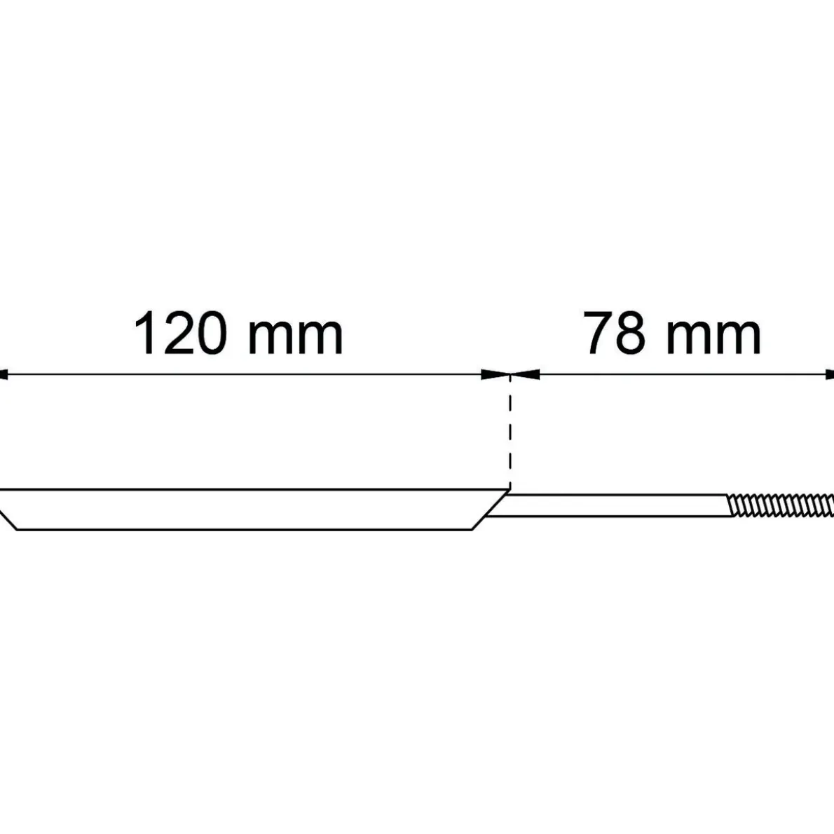 KONSOL 8 VIT 120MM