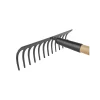 KRATTA 12-TANDAD METALL M ASKSKAFT 160CM