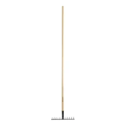 KRATTA 12-TANDAD METALL M ASKSKAFT 160CM