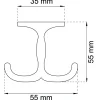 KROK 28 P MÄSS 55X55MM