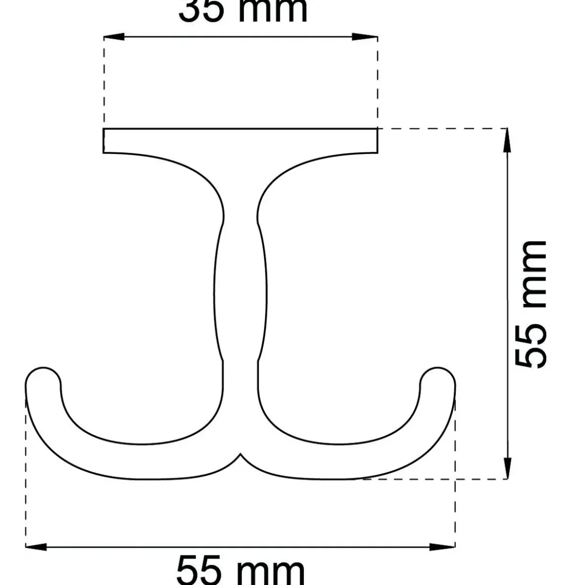 KROK 28 P MÄSS 55X55MM