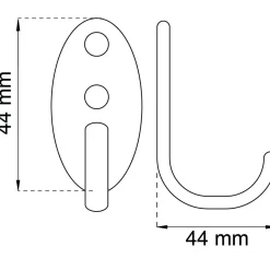 KROK 141 SVART 44MM 2ST
