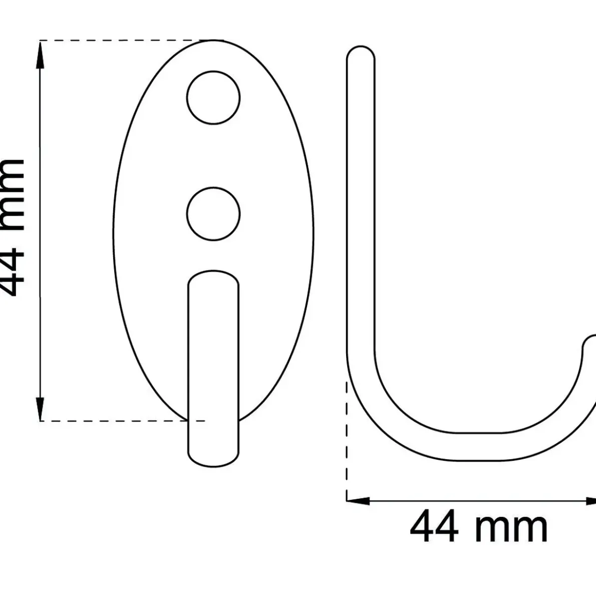 KROK 141 SVART 44MM 2ST
