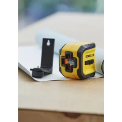 KRYSSLINJELASER STHT77611-0 RÖD 2XAA BATTERIER