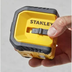 KRYSSLINJELASER STHT77611-0 RÖD 2XAA BATTERIER