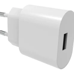 LADDARE VÄGGUTTAG 1XUSB 2,4A VIT