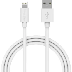 LADDKABEL LIGHTNING FÖR IPHONE/IPAD VIT 2M