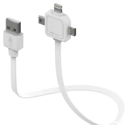 LADDKABEL USB 3VÄGS 1,5M