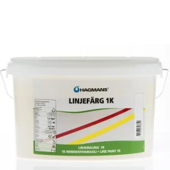 LINJEFÄRG 1K VIT 4L