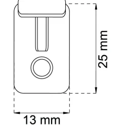 LINKNOPP 1516-5 VIT 2ST