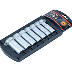 Långa hylsor 3/8" set 7 delar