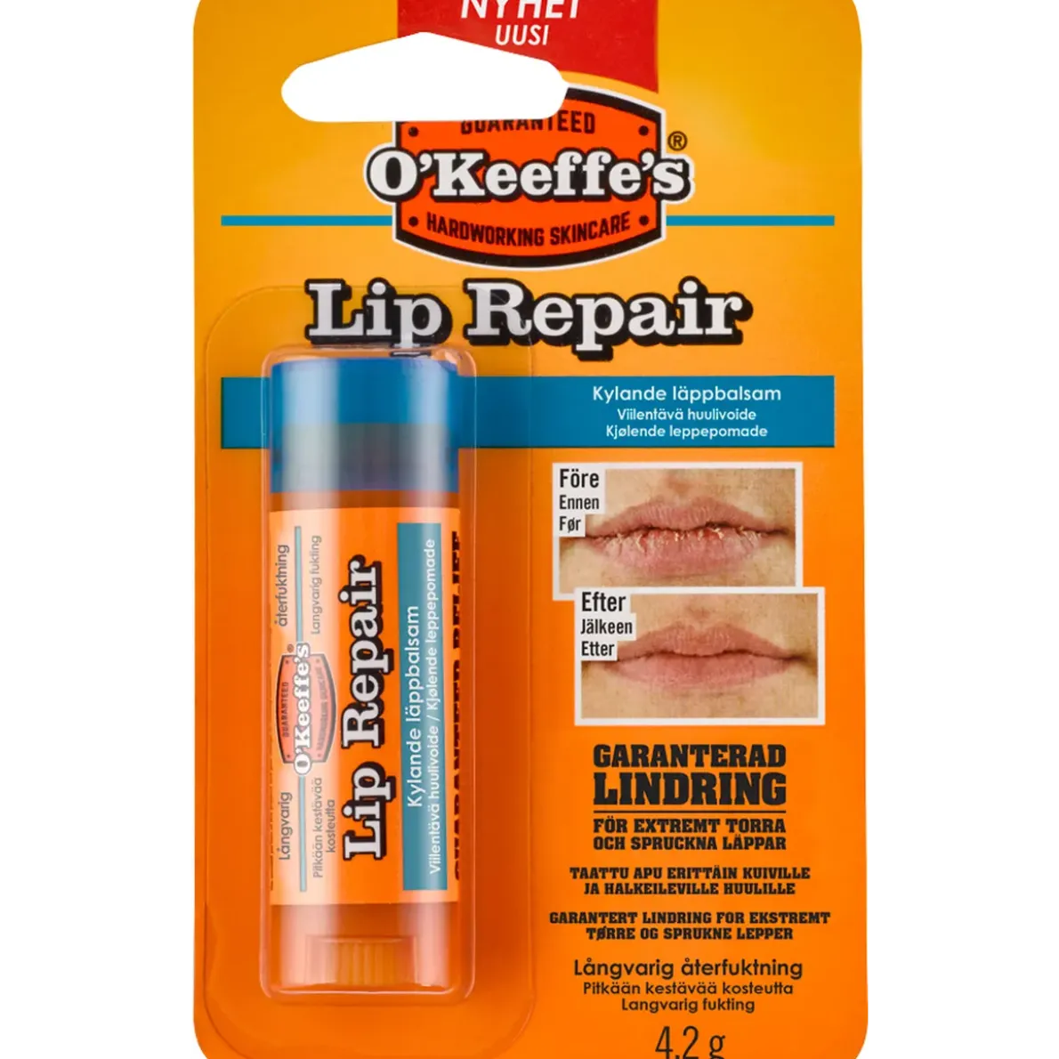 LÄPPBALSAM KYLANDE EFFEKT O`KEFFES 42G