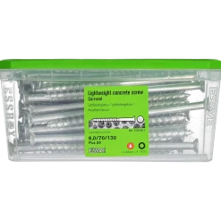LÄTTBETONGSKRUV FÖRSÄNKT HUVUD TX30 CORRSEAL 8X130 50ST