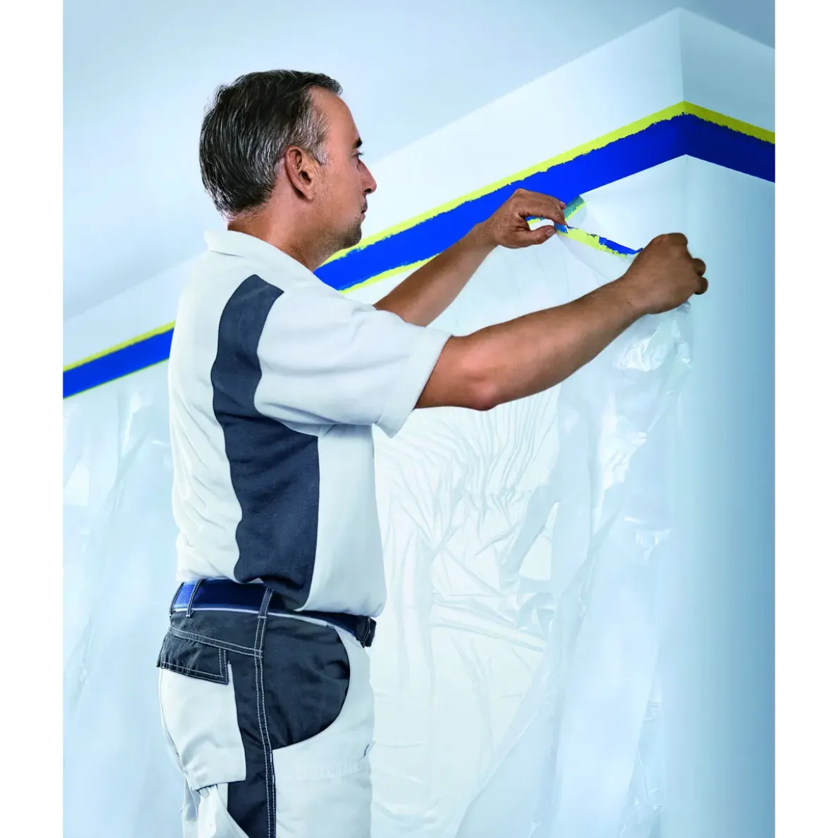 MASKERINGSFOLIE EASY COVER PRECISION550MM 33M