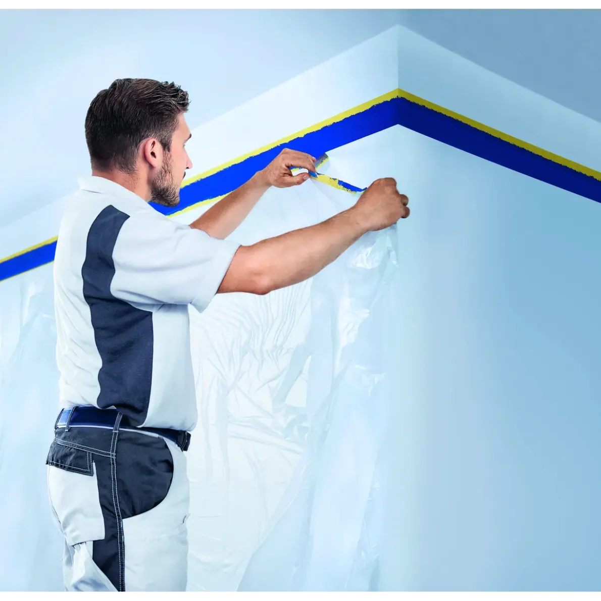 MASKERINGSFOLIE EASY COVER PRECISION550MM 33M