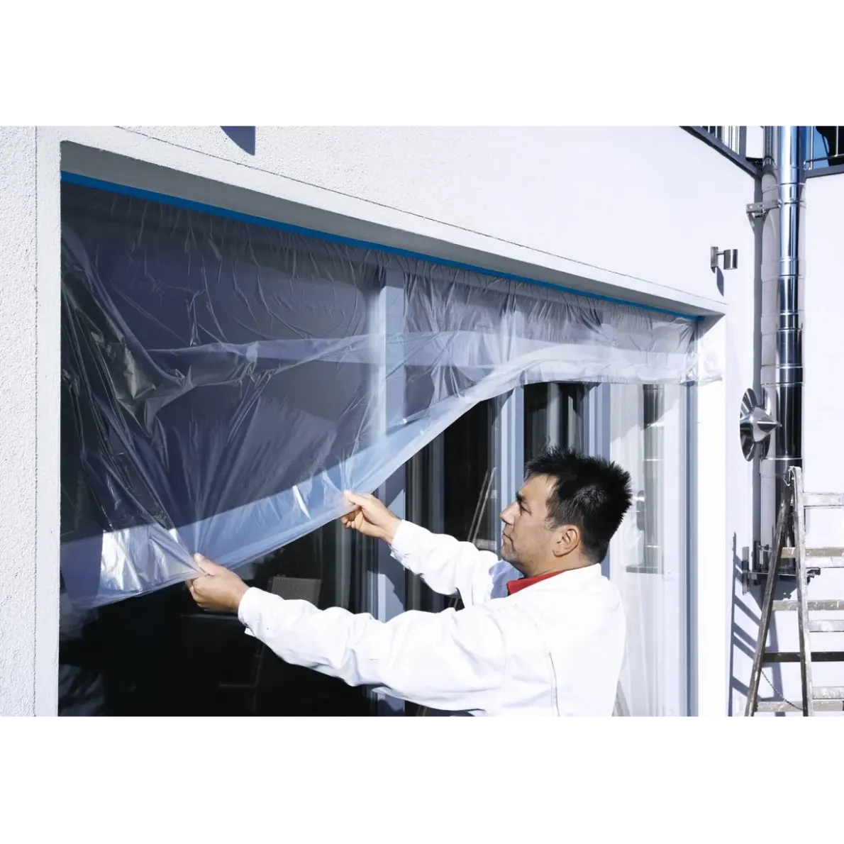 MASKERINGSFOLIE EASY COVER UV PRECISION33MX550MM