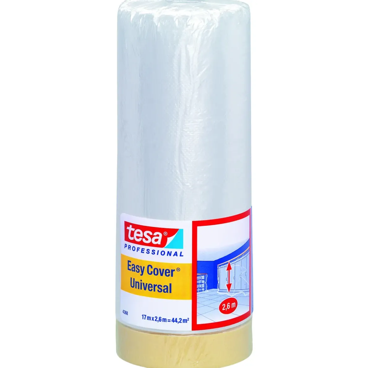 MASKERINGSFOLIE EASY COVER UNIVERSAL17MX2600MM