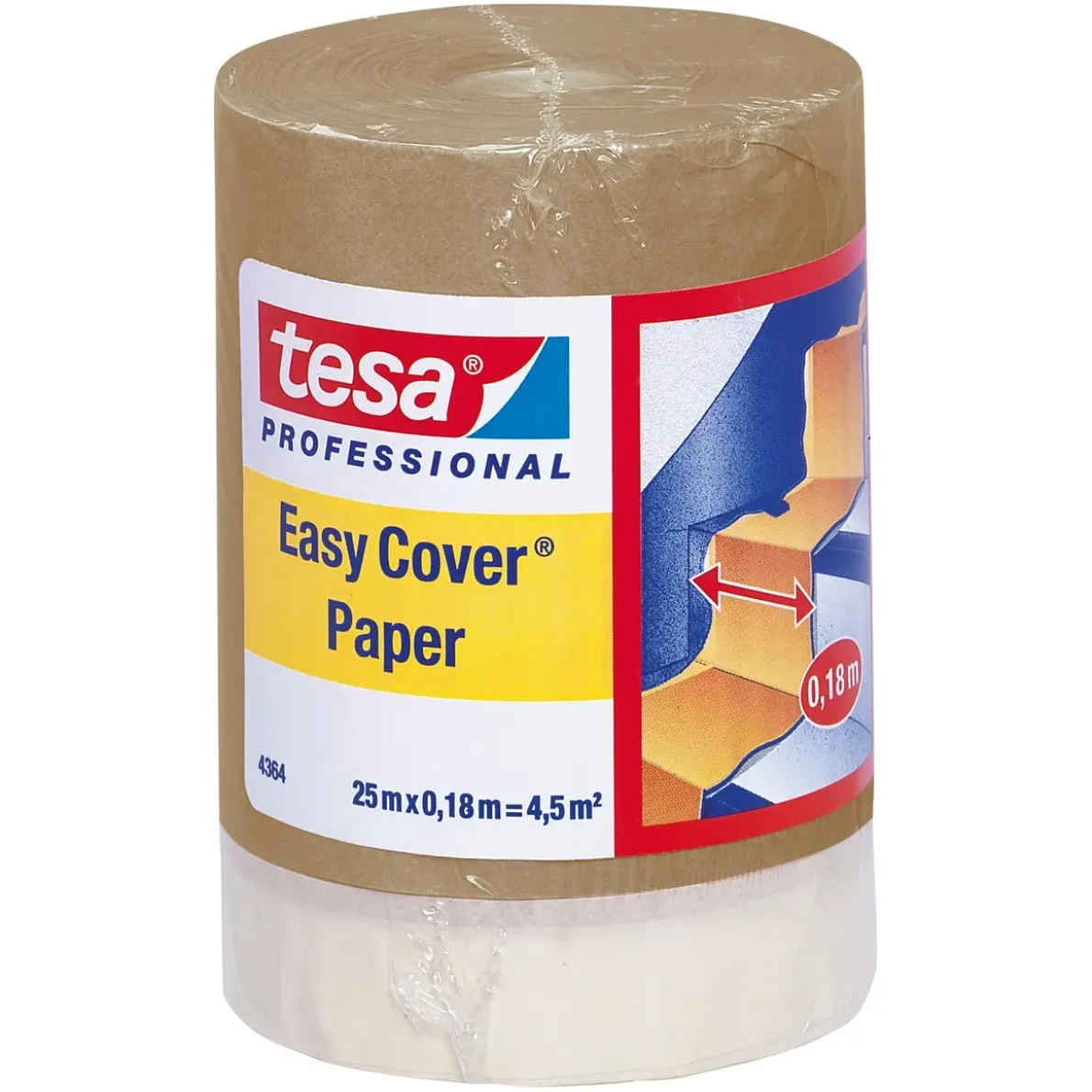MASKERINGSPAPPER EASY COVER 4364180MM 25M