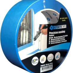 MASKERINGSTEJP PRECISION BLÅ 38MMX50M