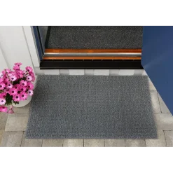 MATTA GRÅ FINNTURF ARMERAD 90X55CM