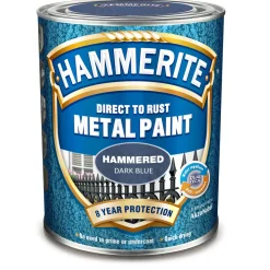 METALLFÄRG HAMMER EFFECT DARK BLUEMETALL 0,75L