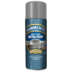 METALLFÄRG HAMMER EFFECT SPRAY SILVERMETALL 0,4L