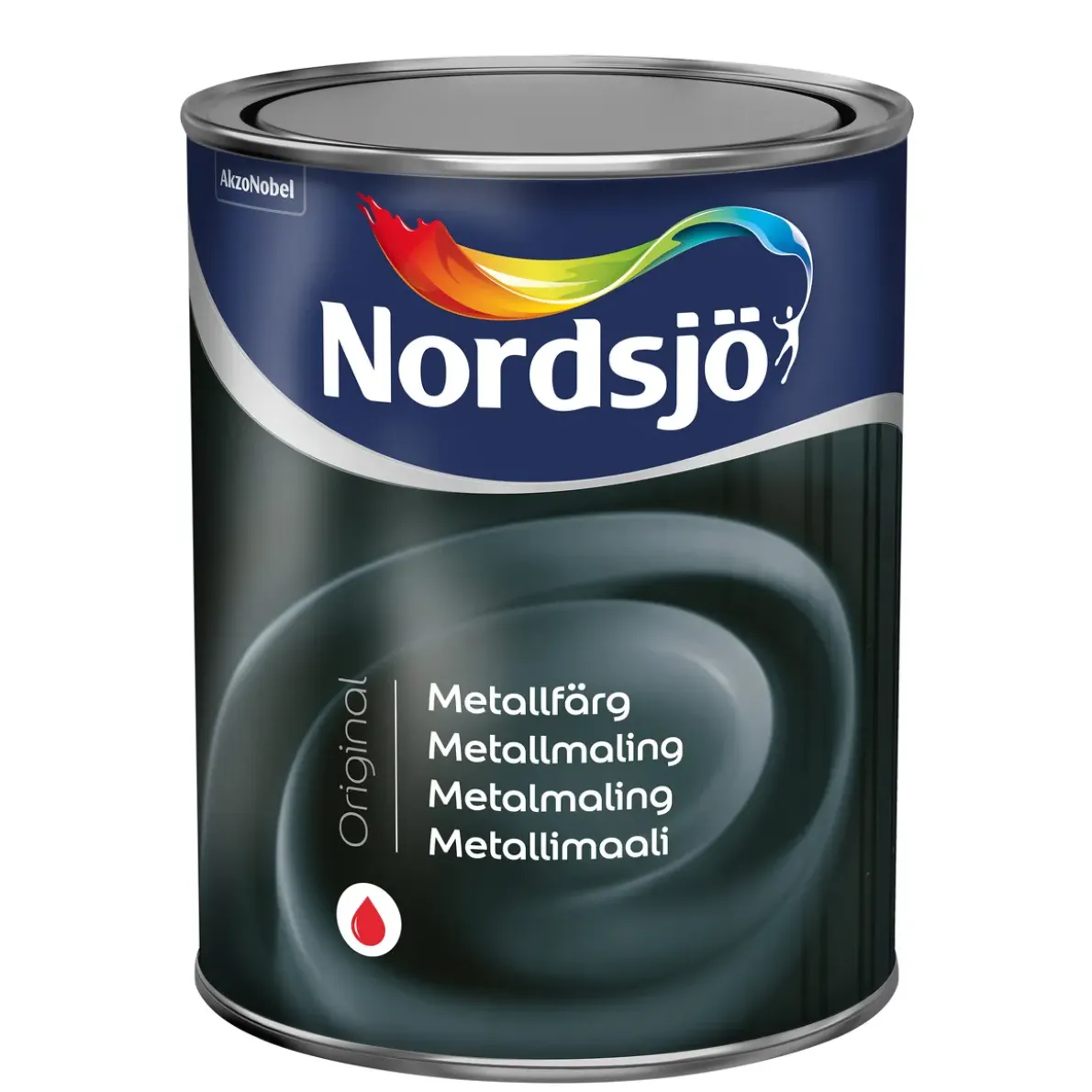 METALLFÄRG ORIGINAL BWUTOMHUS 1L