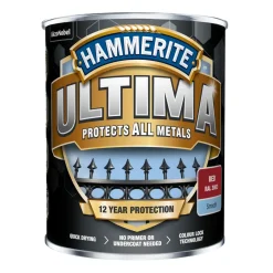 METALLFÄRG ULTIMA SMOOTH RED0,25L