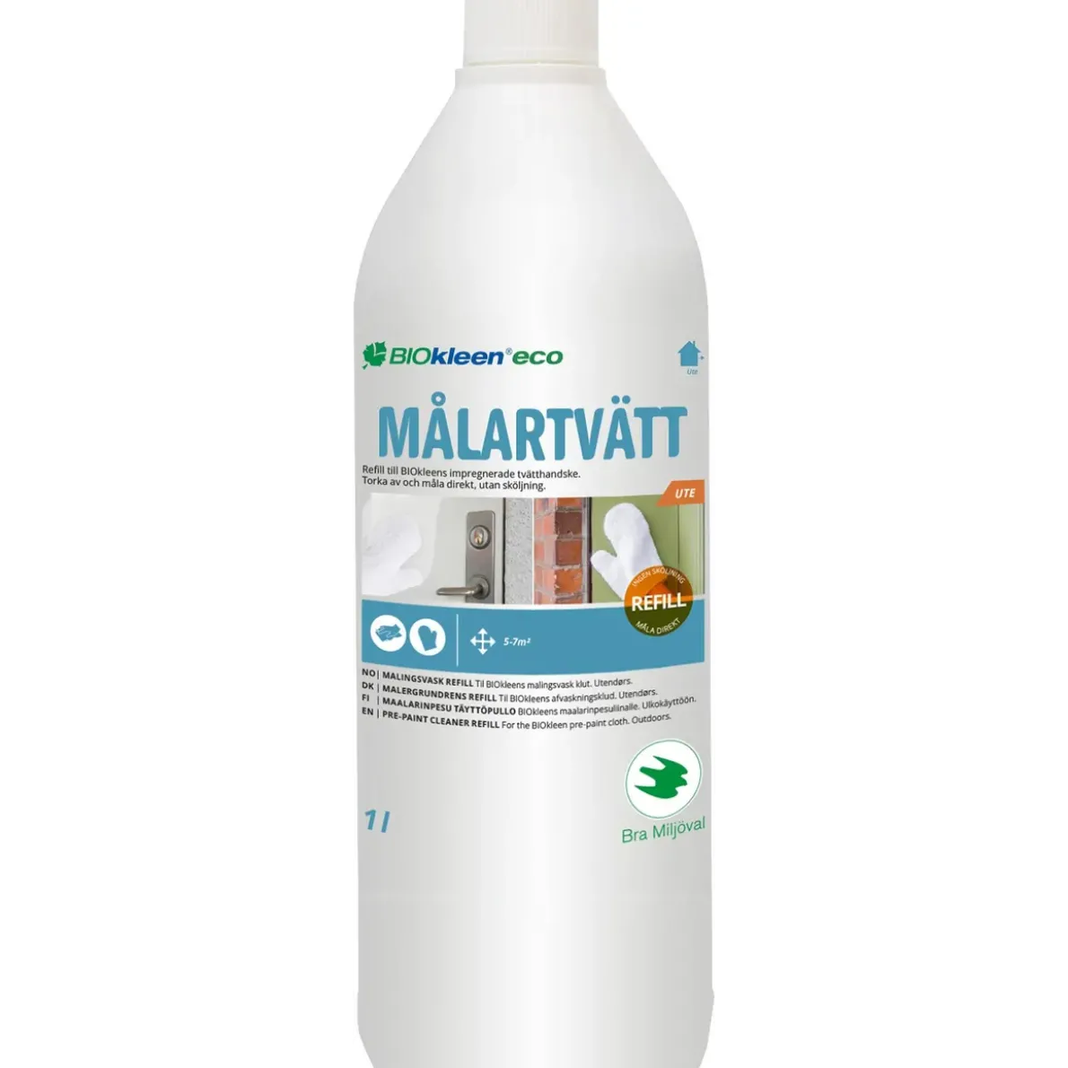 MÅLARTVÄTT REFILL UTE ECO 1 LIT