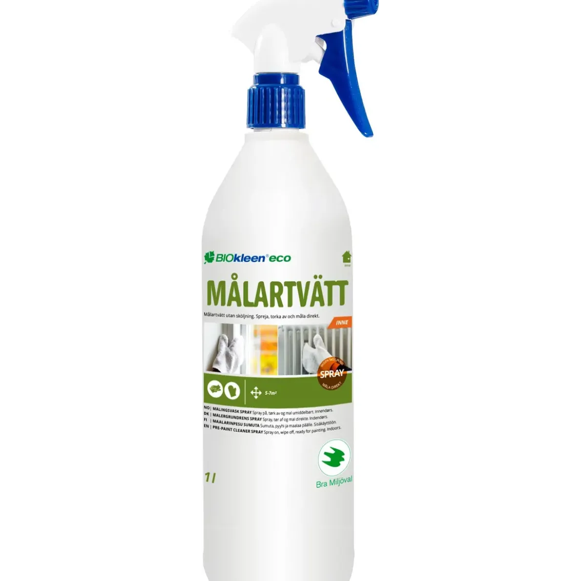 MÅLARTVÄTT SPRAY INNE ECO 1 LIT