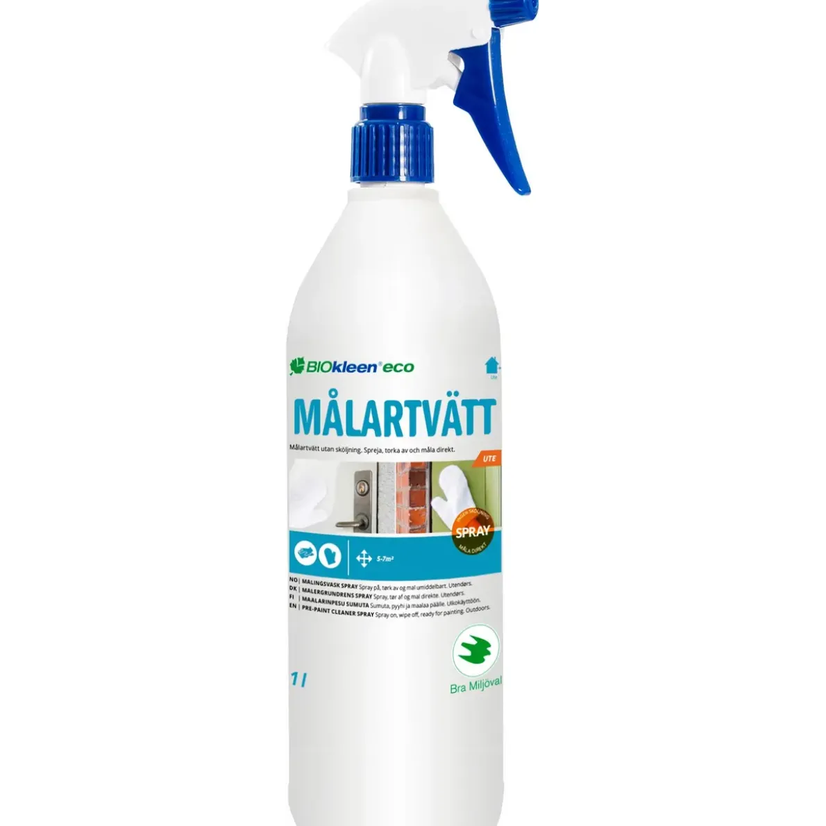 MÅLARTVÄTT SPRAY UTE ECO 1 LIT