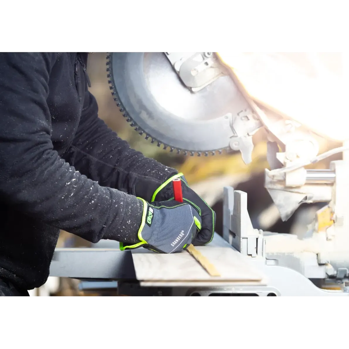 MONTAGEHANDSKE EX TOUCH KOMP ERGONOMISKSTL 9
