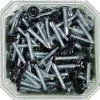 MONTAGESKRUV MED BORRSPETS PH2 SVARTLACKERAD 4,2X25 250ST