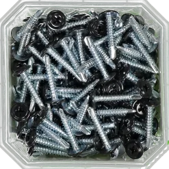 MONTAGESKRUV MED BORRSPETS PH2 SVARTLACKERAD 4,2X25 250ST