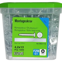 MONTAGESKRUV MED BORRSPETS PH2 FZB 4,2X13 1000ST