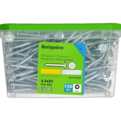 MONTAGESKRUV MED VASS SPETS PH2 FZB 4,2X50 200ST